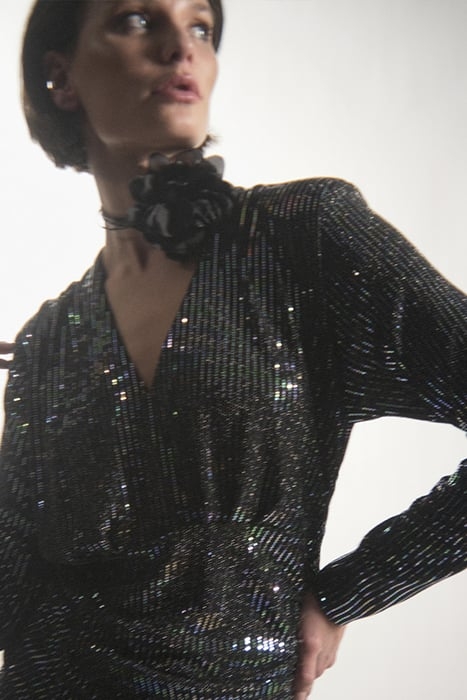 ARCY SPARKLING PARTY DRESS RAVEN 6