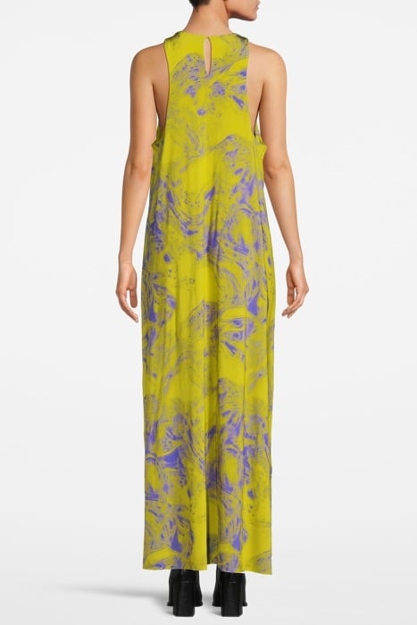 KURA INSPIRAL DRESS ZEST LIME GREEN 2