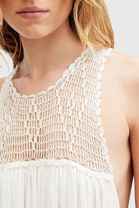 CORRS DRESS CHALK WHITE 5