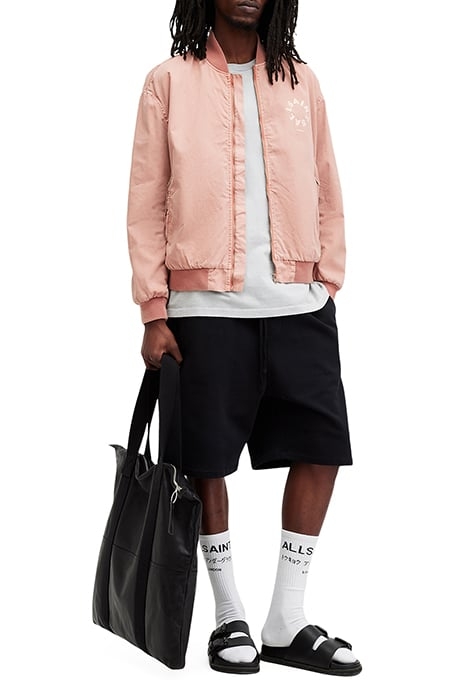 TIERRA FADED BOMBER BRAMBLE PINK 4