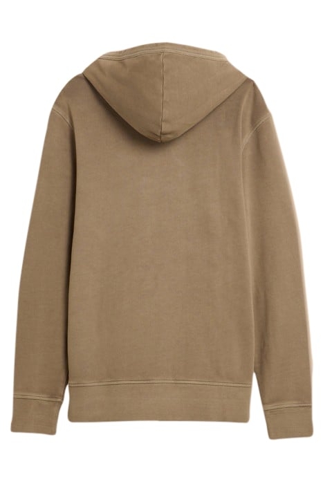 OVERHEAD HOODIE KHAKI GREEN 3