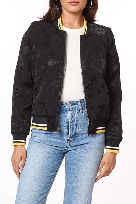 PRINTED BOMBER TWEED PLAID 1