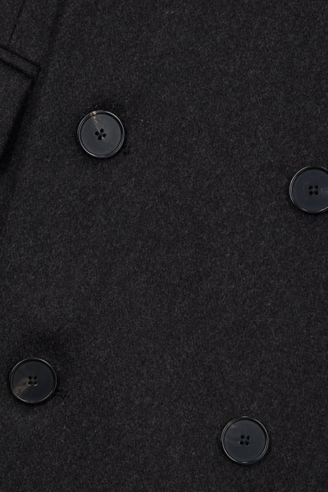 MANTEAU LONG CROISE UNI GREY 5