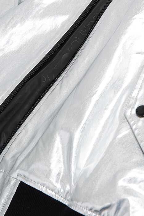 BLOUSON BI COLOR SILVER & GOLD SILVER / GOLD 2