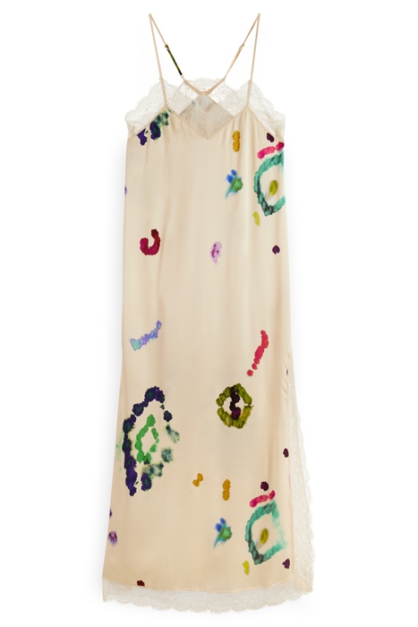 CAMI MAXI DRESS WITH LACE DETAIL GALAXY DYE SOFT ICE 3