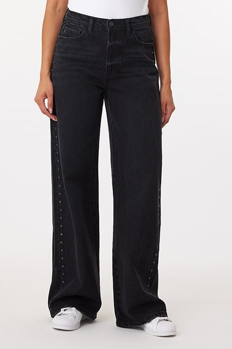 THE DAZE HIGHEST RISE WIDE LEG MIDNIGHT CHAOS 1