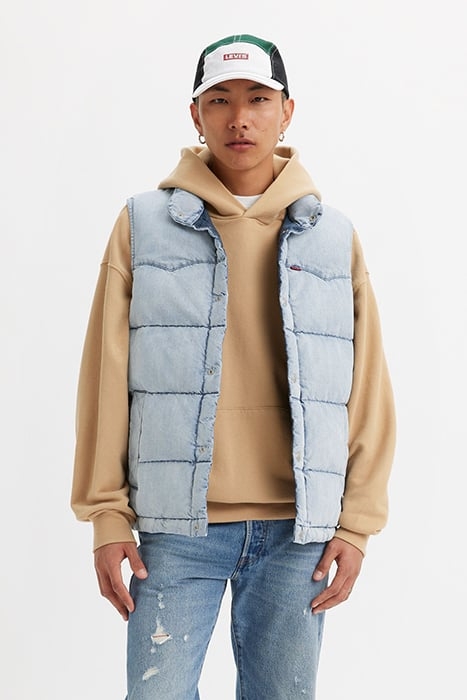 WESTERN BODYWARMER BLUE 1