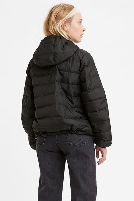 EDIE PUFFER JACKET IN BLACK 2