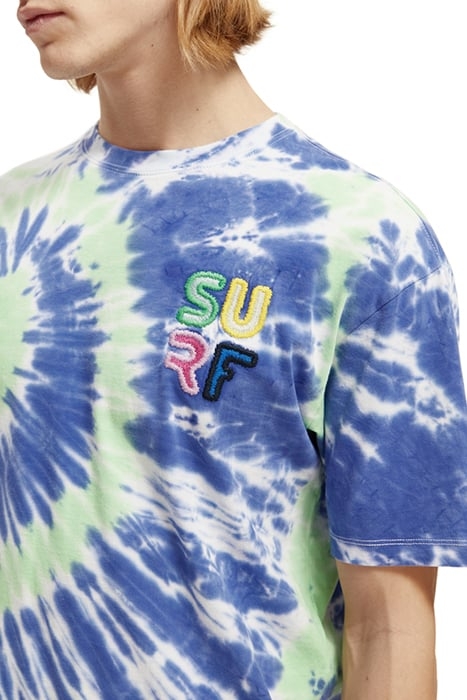 TIE-DYE TEE BLUE TIE DYE 6