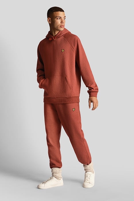 RACKED JOGGER BURGUNDY GLADE MARL 4