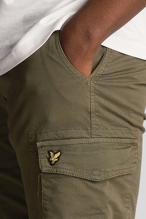 UPTON PARK CARGO TROUSERS GREEN 4