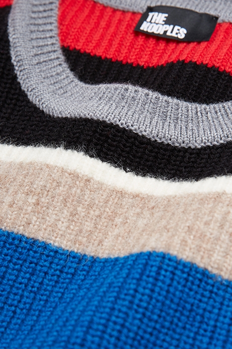 PULL COL ROND RAYE MIX YARN MULTICO 6