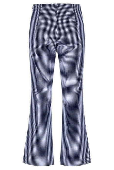 NEW ORNELLA PANT BLUE CAVE AND WHITE 5