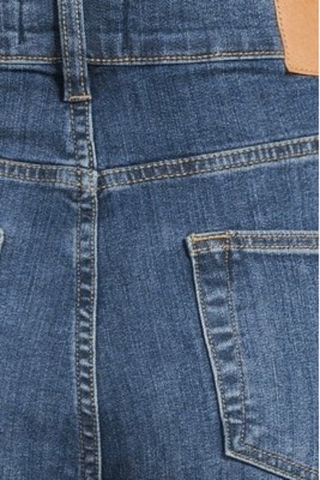 HIGH RISE STRAIGHT JEAN BLACK 5