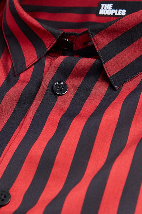 CHEMISE MANCHES LONGUES RED / BLACK 7