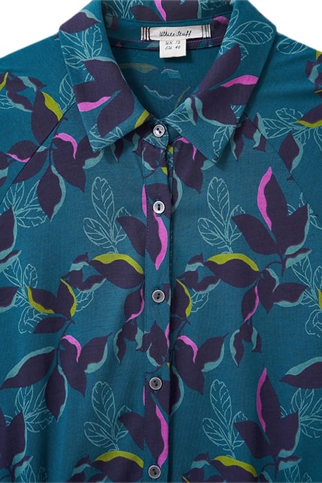 CARMEN JERSEY SHIRT DRE TEAL 3