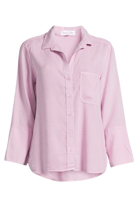SHIRT TAIL BUTTON DOWN ORCHID BLUSH 3