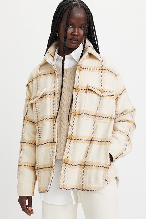 LOLA SHACKET IN BEIGE CHECK 4