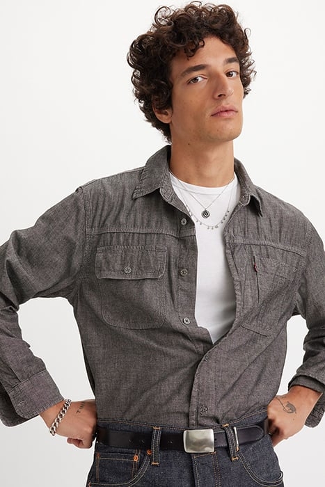 LS CASUAL SHIRT GREY 5