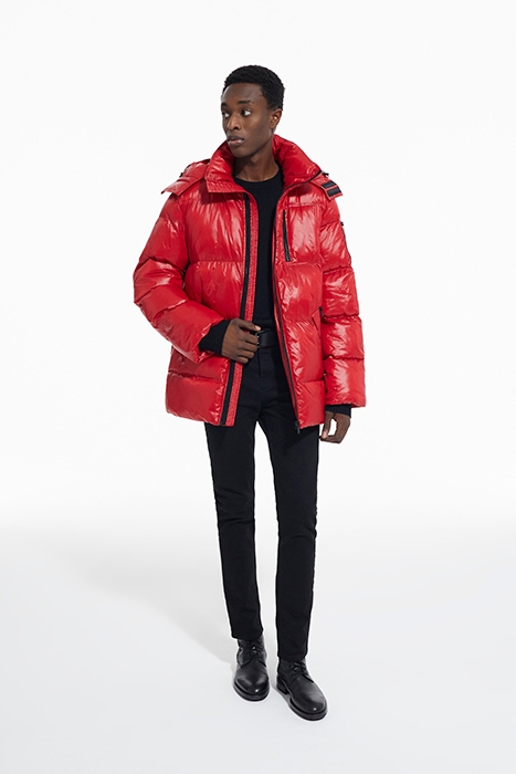 OVERSIZE DOWN JACKET TANGO RED 3