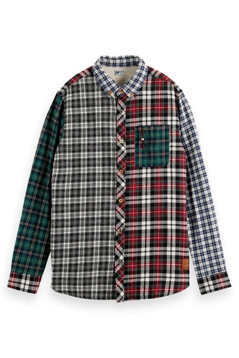 REGULAR-FIT MIX AND MATCH CHECKED SHIRT COMBO E 4