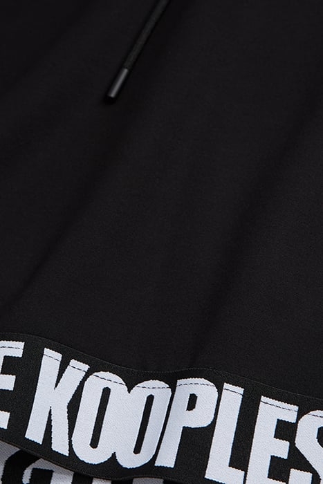 SWEAT CAPUCHE BANDE LOGO BLACK 2