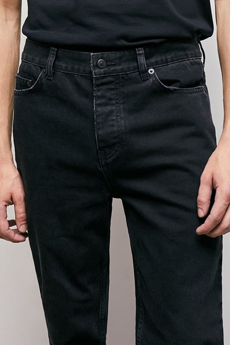 JEAN STRAIGHT NOIR DELAVE BLACK WASHED 5