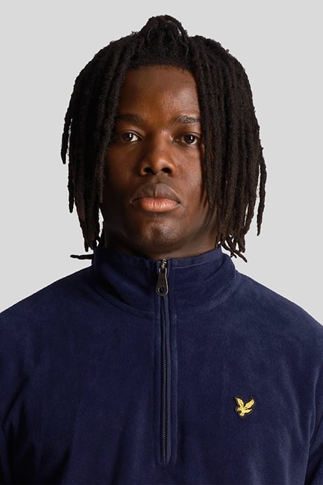 FLEECE QUARTER ZIP NAVY 5