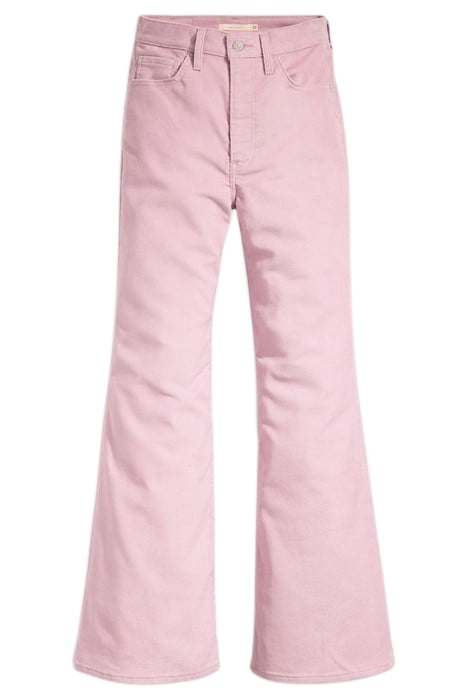 RIBCAGE WIDE-LEG & FLARED JEANS PANT PINK 3