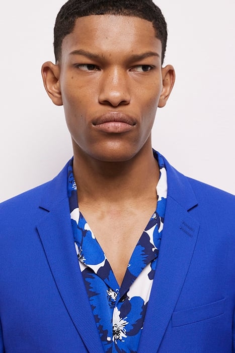 VESTE DE COSTUME COL TAILLEUR BLUE BRUT 6