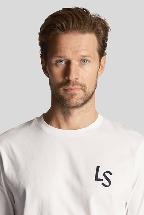 LS LOGO T-SHIRT WHITE 5