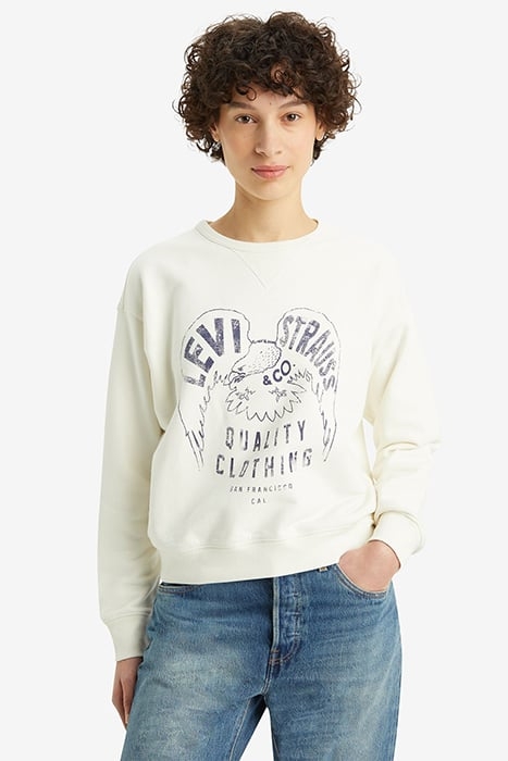 GRAPHIC SWEATER WHITE 1