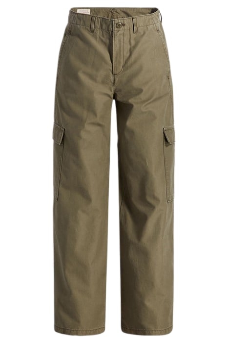 BAGGY CARGO PANT GREEN 3
