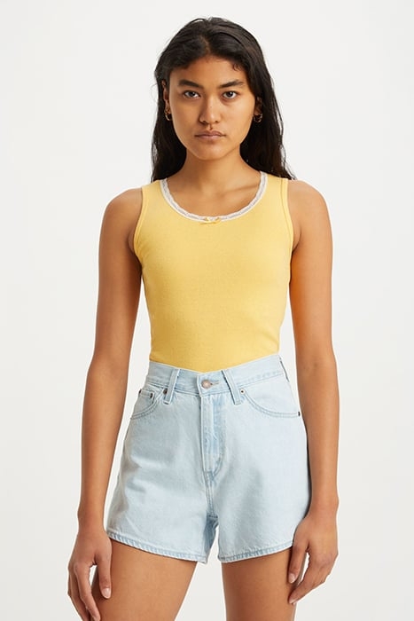 DRY TANK TOP YELLOW 1