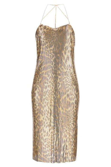 ISA CHAINMAIL SHORT SPELLBOUND MINI DRESS PRINT 4