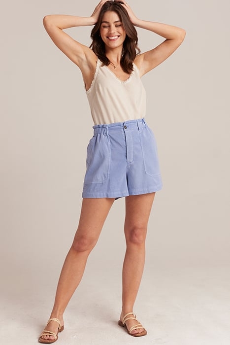 RUFFLE SHORT PERI BLUE 3