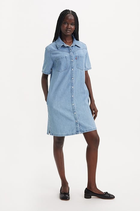 LOUISA DRESS SHIRT BLUE 5