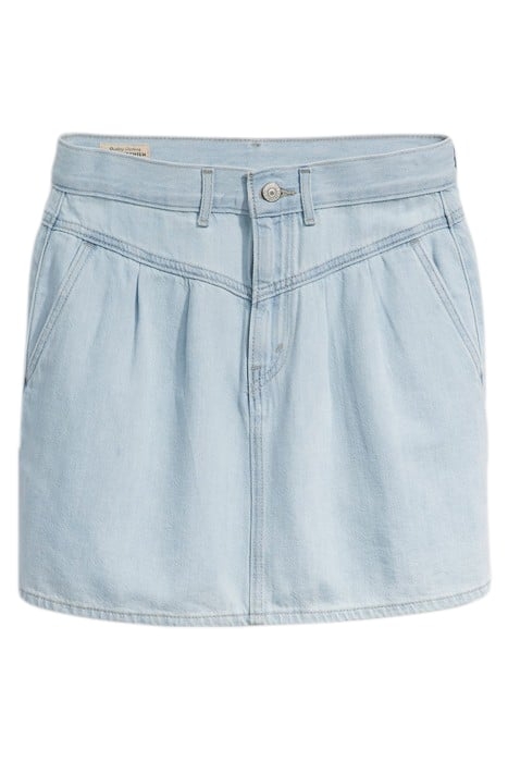 FEATHERWEIGHT DENIM SKIRT BLUE 3