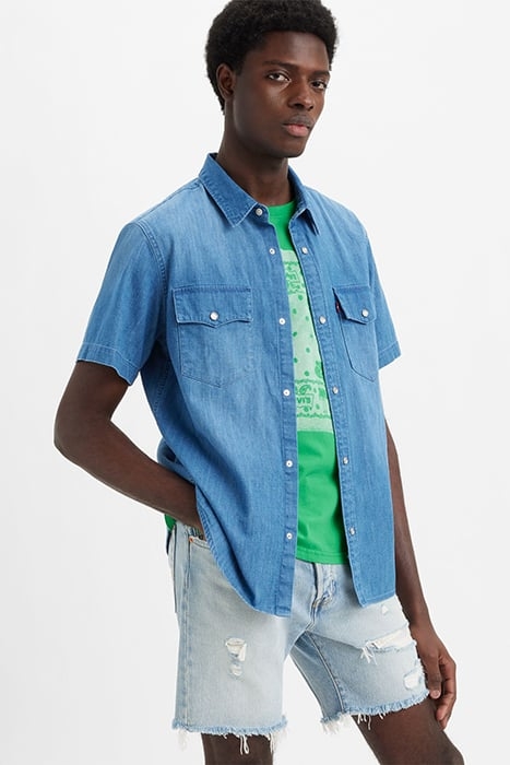 SS CASUAL SHIRT BLUE 5