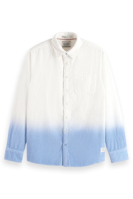 DIP DYE CORDUROY SHIRT OFF WHITE 4