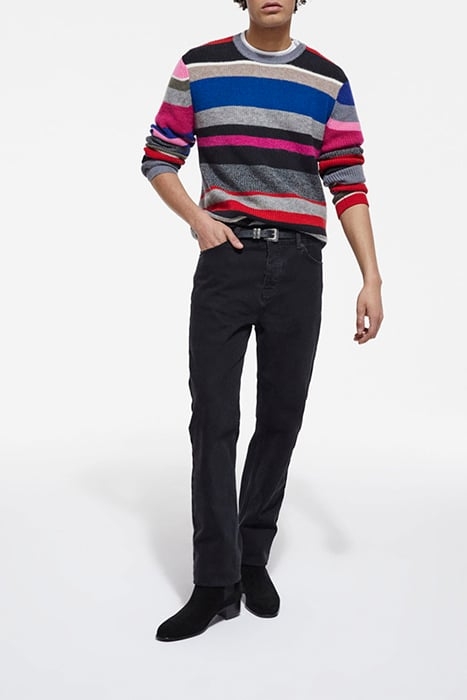 PULL COL ROND RAYE MIX YARN MULTICO 1