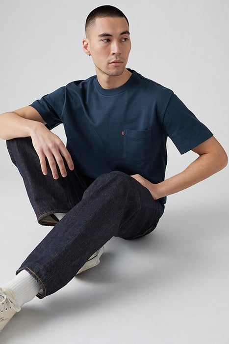 THE BASIC T-SHIRT NAVY 4
