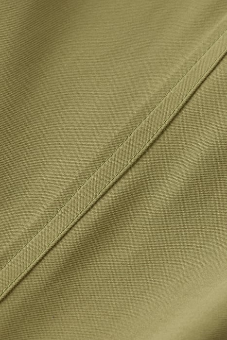 GIRLS HIGH-RISE PAPER BAG PANTS MILITARY 8