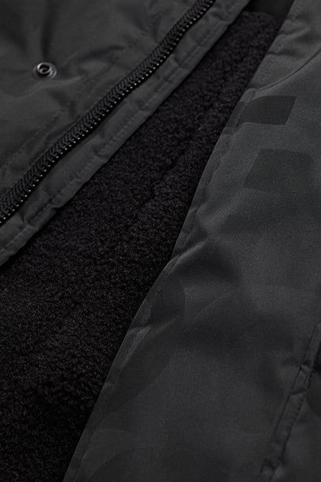 PARKA WITH FAKE SHEEP LINING BLACK 7