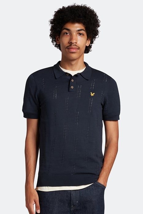 DOT CABLE POLO DARK NAVY 1