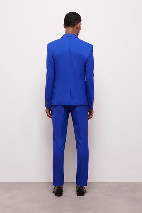 VESTE DE COSTUME COL TAILLEUR BLUE BRUT 3