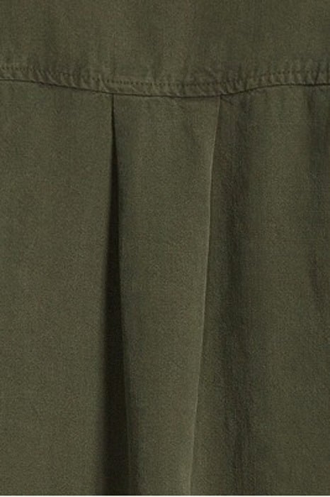 LONG SLEEVE A-LINE DRESS ITALIAN HERB 5