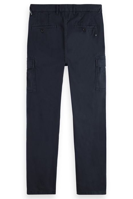 STUART- GARMENT-DYED PIMA COTTON CARGO PANT NAVY 5