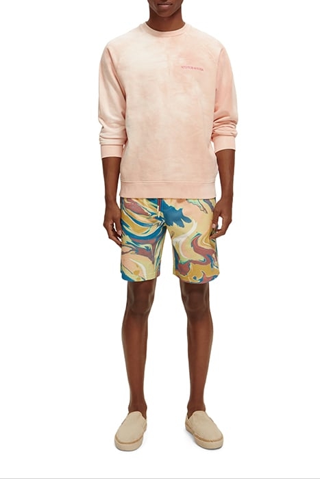 UNISEX BORN TO LOVE SHORTS MARBLE 4