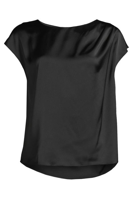 MARCIANO BY GUESS GRACE TOP JET BLACK BLOUSE 3